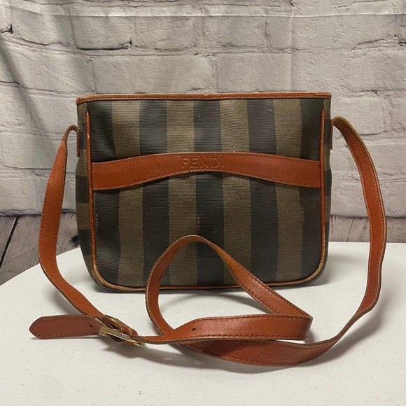 Fendi Bags Vintage Fendi Striped Crossbody Poshmark